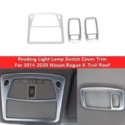 Roof Reading Light Lamp Switch Cover Trim Fit For 2014-2020 Nissan Rogue X-Trail (for: Nissan)