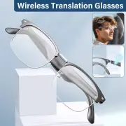 Wireless 150 Languages Translation Glasses Real-time Smart Translator BT Headset