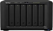 Synology DiskStation DS1621xs+ NAS Server with Xeon 2.2GHz CPU, 32GB Memory, 108TB HDD Storage, 1TB M.2 NVMe SSD, 1 x 10GbE LAN Port, DSM Operating System