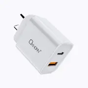 Oxhorn USB Type-C and Type-A 3.0 Quick Charge 20W Charger