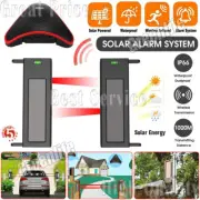Driveway Alarm Sensor Alert System Solar Wireless Weatherproof Outdoor Security