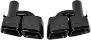 Pair Style Rear Exhaust Muffler Tips Compatible For Benz W212 W221 W204 2008-2013(4 pcs)