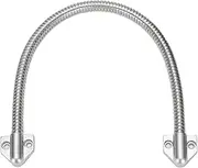Armored Loop Power Transfer, Door Wire Conduit Flexible Gooseneck Door Cable Protector, Stainless Steel Exposed Mounting Sleeve, Access Wire Protector for Access Control System Video Line Door Lock