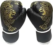 Punching Bag Gloves – Muay Thai Gear, Combat Gloves | Printed Fighting Mitts for Boxing, Durable Strike Protection for Mixed Martial Arts, Gym Workouts, Defense, Heavy Training