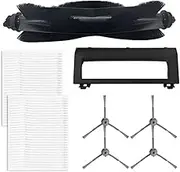 LUMIXE Vacuum Cleaner Accessories Kit, for Eufy, for RoboVac L50, L50 SES, L60, L60, for Hybrid Replacement Part with Side Brush, Filter and Rolling Brush Vacuum Cleaner Spare Part Vacuum Attachments