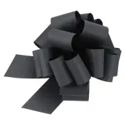 5pcs 7 Inch Large Pull Bow Gift Wrapping Big Pull Bows Ribbon Black