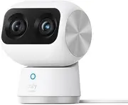 [eufy Security] Indoor Cam S350, Dual Cameras, 4K, Indoor Surveillance Camera with 8× Zoom and 360° PTZ, K.I, Dual-Band Wi-Fi 6, Indoor Security Camera, Video Surveillance
