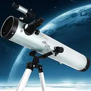 Adult Astronomy Telescope,125mm Caliber 700mm Focal Length,telescopes for Astronomy Beginners and Kids, Reflection Telescope with