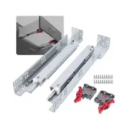 LONTAN 6 Pairs Undermount Soft Close Drawer Slides 21 Inch Hidden Bottom Moun...