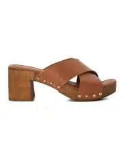 [Dune London] Jolene Heeled Sandal in Tan