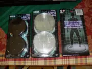 NECA 10PCs Action Figure Display Stands 3 Clear/1 Black Base Fits Most 6" to 8"