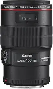 Canon EF 100mm f/2.8L Macro IS USM Lens - AU version