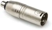 Hosa GXM-133 Adaptor, RCA to XLR3M, New!