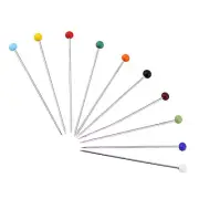 1000x Straight Pin Glass Ball Head Sewing Pins For Wedding Flower Ball Decor