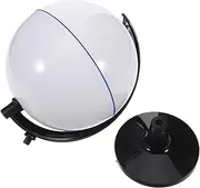 UPKOCH DIY Blank Globe Model Rotating World Map for Creative Projects Educational Geography Teaching Tool Interactive Art for Home Office Decoration