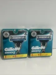 Gillette Mach3 Razor Blade Refills Cartridges (16 Cartridges Total)