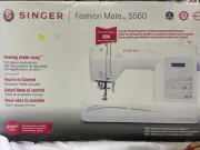 Brand New In Box-Singer 5560 Fashion Mate Sewing Machine-Extension Table-Cover