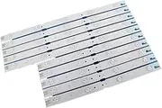 PCECKMZTFZ 10 PCS LED Backlight Strip Compatible with ZLE60600-AB 43GFB6627 2015ARC430_3228_R04 L05_REV1.0_150716 LM41-00174A LM41-00173A Light bar(5lot 50pcs)