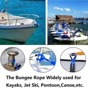 Premium Boat Bungee Dock Line with Foam Float Secure Docking and Protection