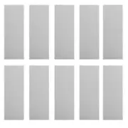 10pcs Gutter Guard DIY Aluminium Deluxe Leaf Mesh Keeps The Leafs Out 100 x 20cm