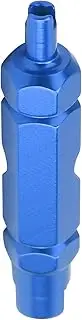 Multifunction Bike Valve Core Removal Tool AmericanStyle French Gas Nozzle Wrench Portable Lightweight Durable Compact Convenient for Riding Enthusiasts (Blue)