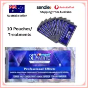 Crest 3D Luxe White Teeth Whitening Strips Professional Effects 10 Pouches
