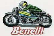 Benelli Motorcycle Retro Decal -