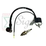 Ignition Coil & Spark Plug For Wen 56180 1800W 98CC 1500 1800 Watt Gas Generator