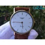 浪琴 LONGINES 18K金 石英動力 錶徑32MM