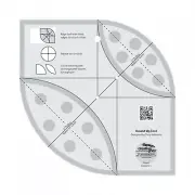 (US SELLER) Creative Grids Round Up Tool and Quilting Ruler CGRATK1