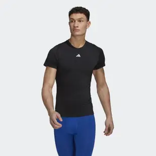 【adidas 官方旗艦】TECHFIT 短袖上衣 男 HK2337