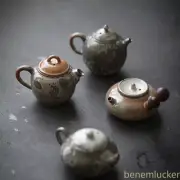 Wood-fired Porcelain Teapot Ink Dragon Pot Household Tea Maker Kettle