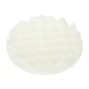 Buffing Sponge Pads 7" Polishing Wheel Waffle Finishing Grip Pad, White