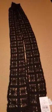 New with Tags $24 Ann Taylor Loft Black Sequin Scarf