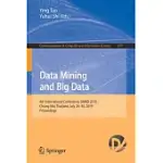 DATA MINING AND BIG DATA: 4TH INTERNATIONAL CONFERENCE, DMBD 2019, CHIANG MAI, THAILAND, JULY 26-30, 2019, PROCEEDINGS