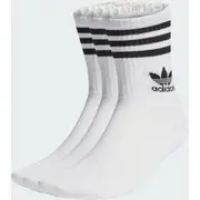 Mid Cut Crew Socks 3 Pairs