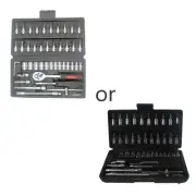 46 in 1 Socket Ratchet Wrench Set for Maintenaning Automotive Mechanical