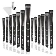 Karma Softy Jumbo Golf Club Grip Kit (13 Grips, Solvent & Double-Sided Tape)