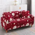 1/2/3/4-seater Christmas Sofa Cover Stretch Couch Cover For Livng Room Slipcover