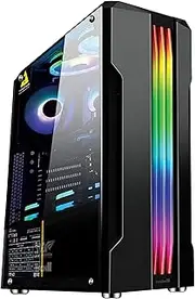 Armageddon Tron III Gaming Case PC Desktop i5-4570 LGA1150 8GBRAM 128GBSSD 1TB HDMI (Renewed)