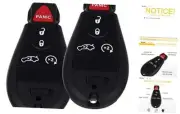 Replacement 2Pcs Remotes Key Fob for Dodge for Dart 2013-2016 56046773AC