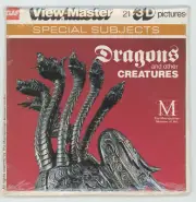 Dragons and Creatures Metropolitan Museum of Art View-Master Packet K-77 Sealed