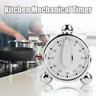 60 Minute Kitchen Mechanical Timer Baking Loud Alarm R3L8 Reminder Cooking A1K3