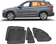 X-CAR Rear Port Window Sun Shade for BMW X1 F48 Series 2nd Gen 2015-2022 Magnetic Car Sun Blind Mesh