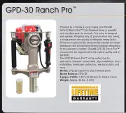Rhino GPD-30 Gas Powered T Post Driver