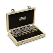 Accud GRADE-1 GAUGE BLOCK SET 34Pcs Carry Case For Secure Storage, AC-512-034-01
