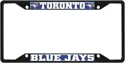 Fan Mats 31324: Toronto Blue Jays Metal License Plate Frame Black Finish