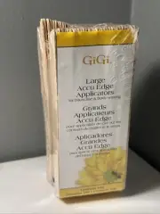 GiGi Large Applicators Bikini & Body Waxing 100 Applicators Sticks