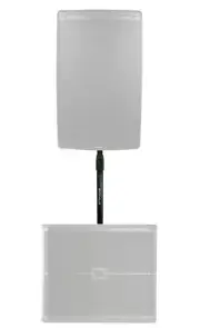 Rockville Threaded Air Assist Subwoofer to Speaker Pole Mount For JBL VRX918S