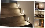 Motion Sensor Step Night Light, Rechargeable Battery Powered Led Light with